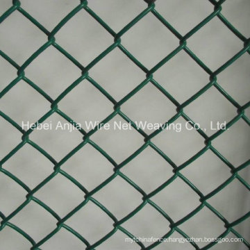 PVC Coated Galvanized Chain Link Fence/ Chain Link Wire Mesh